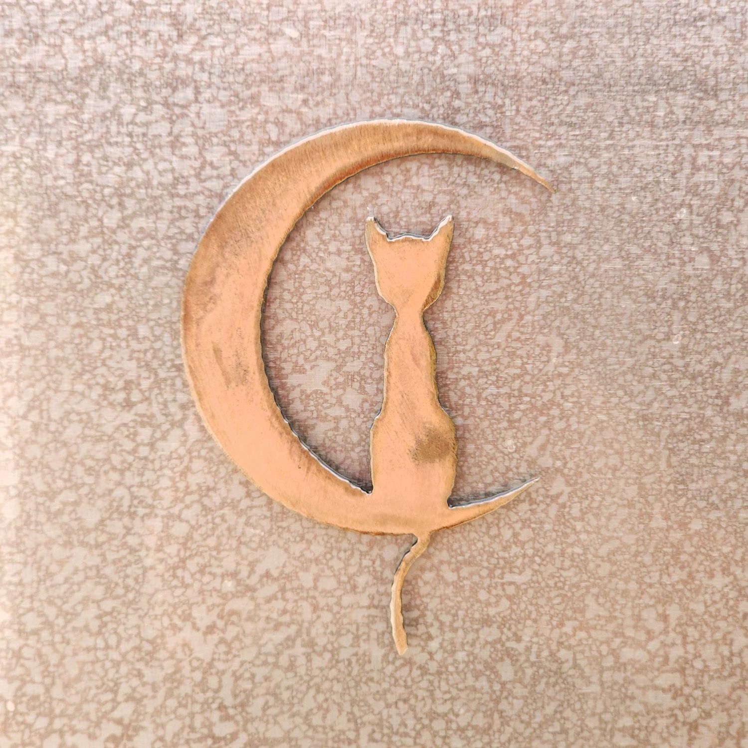 Cat Moon Magnet