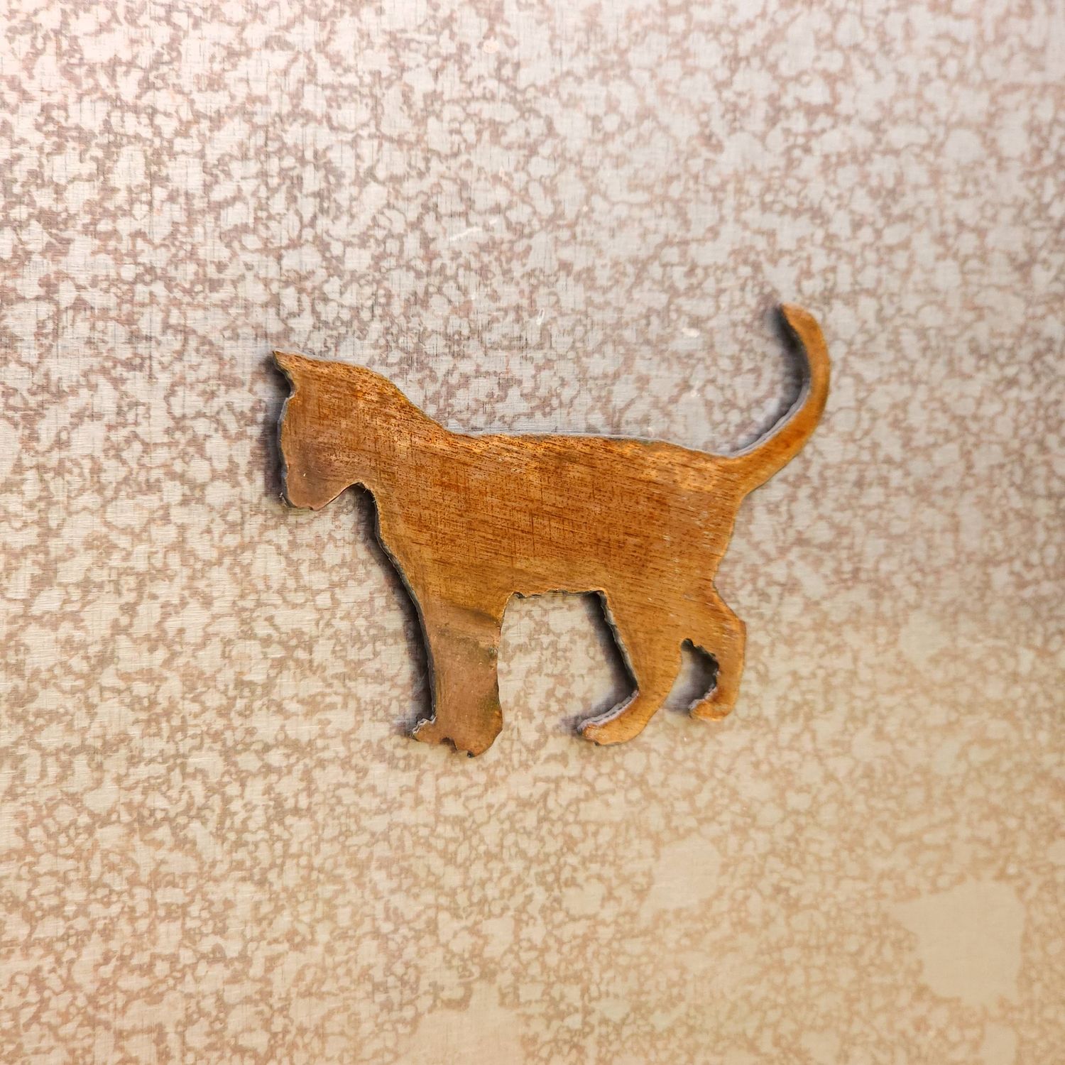 Cat Walking Magnet