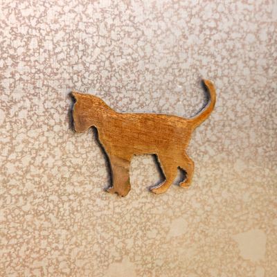 Cat Walking Magnet