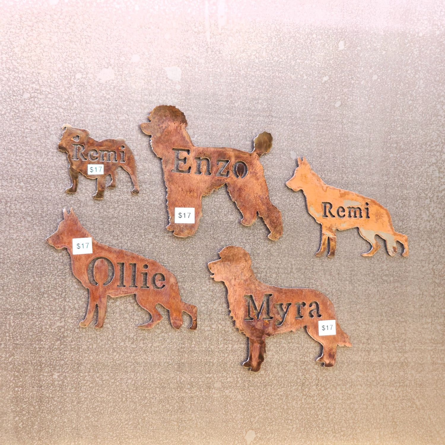 Custom Dog Magnet w/ Name