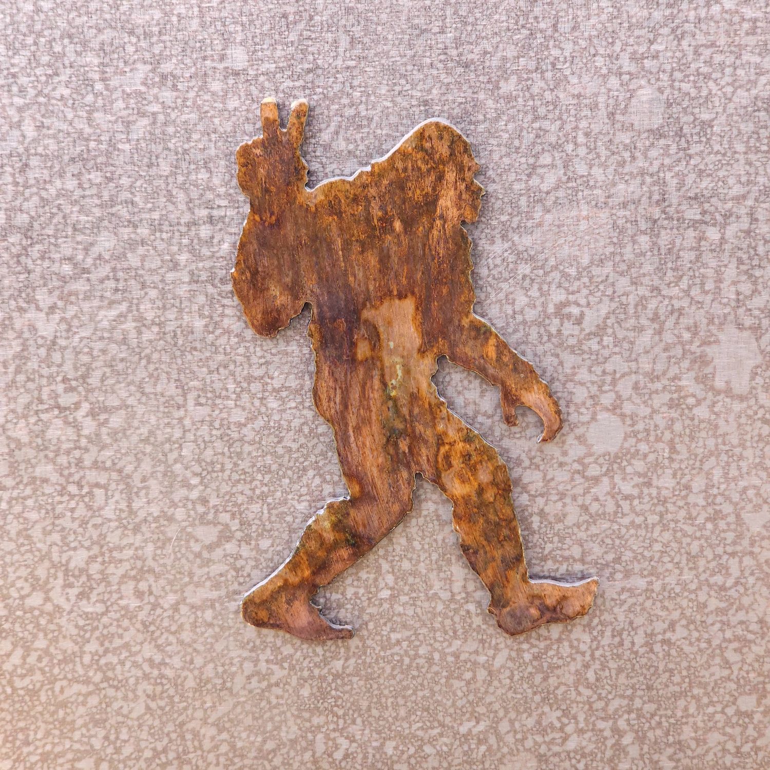 Peace Sign Sasquatch Magnet