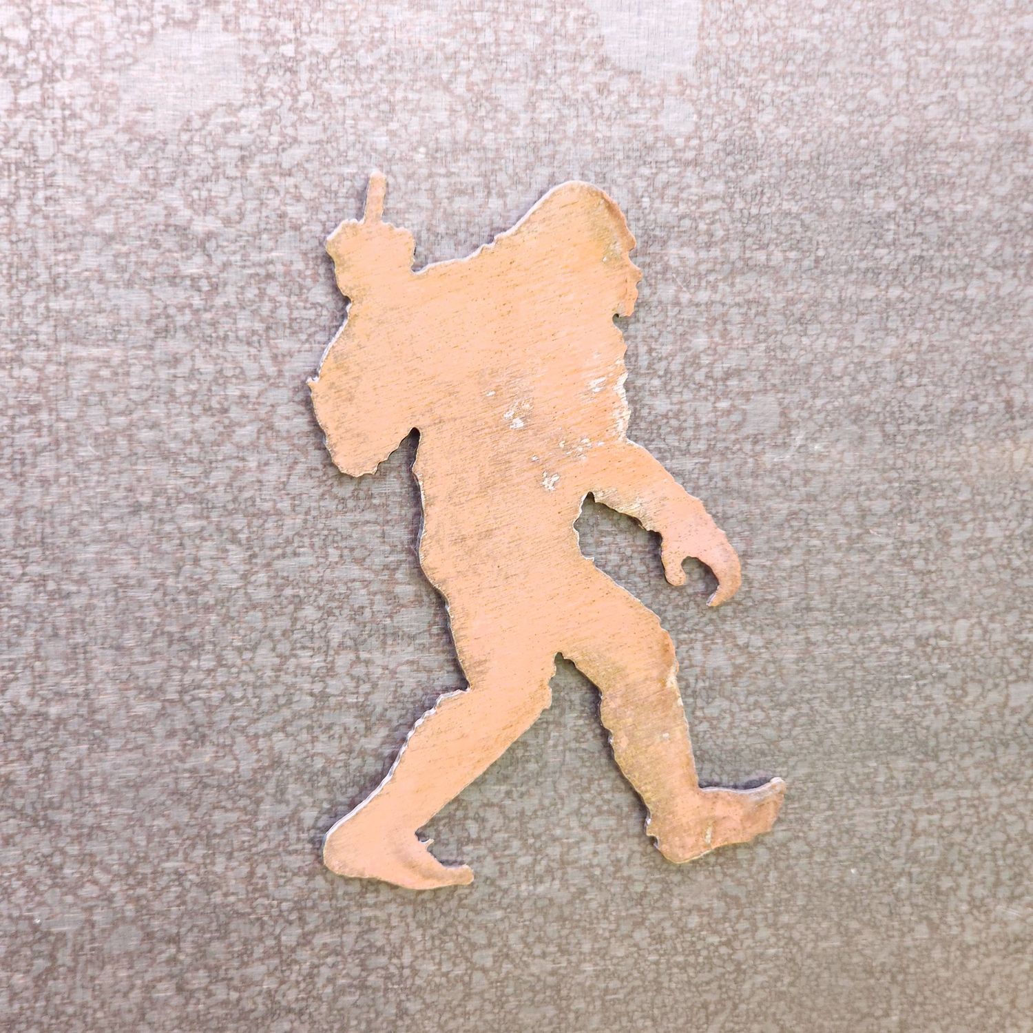 Middle Finger Sasquatch Magnet