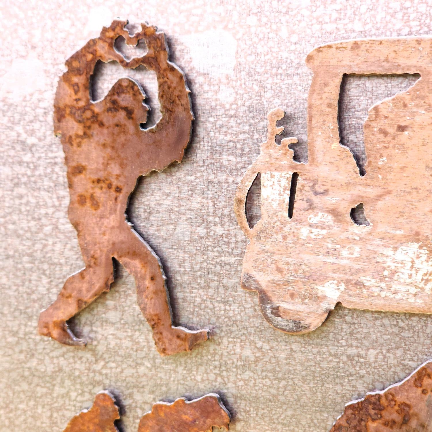 Heart Sasquatch Magnet