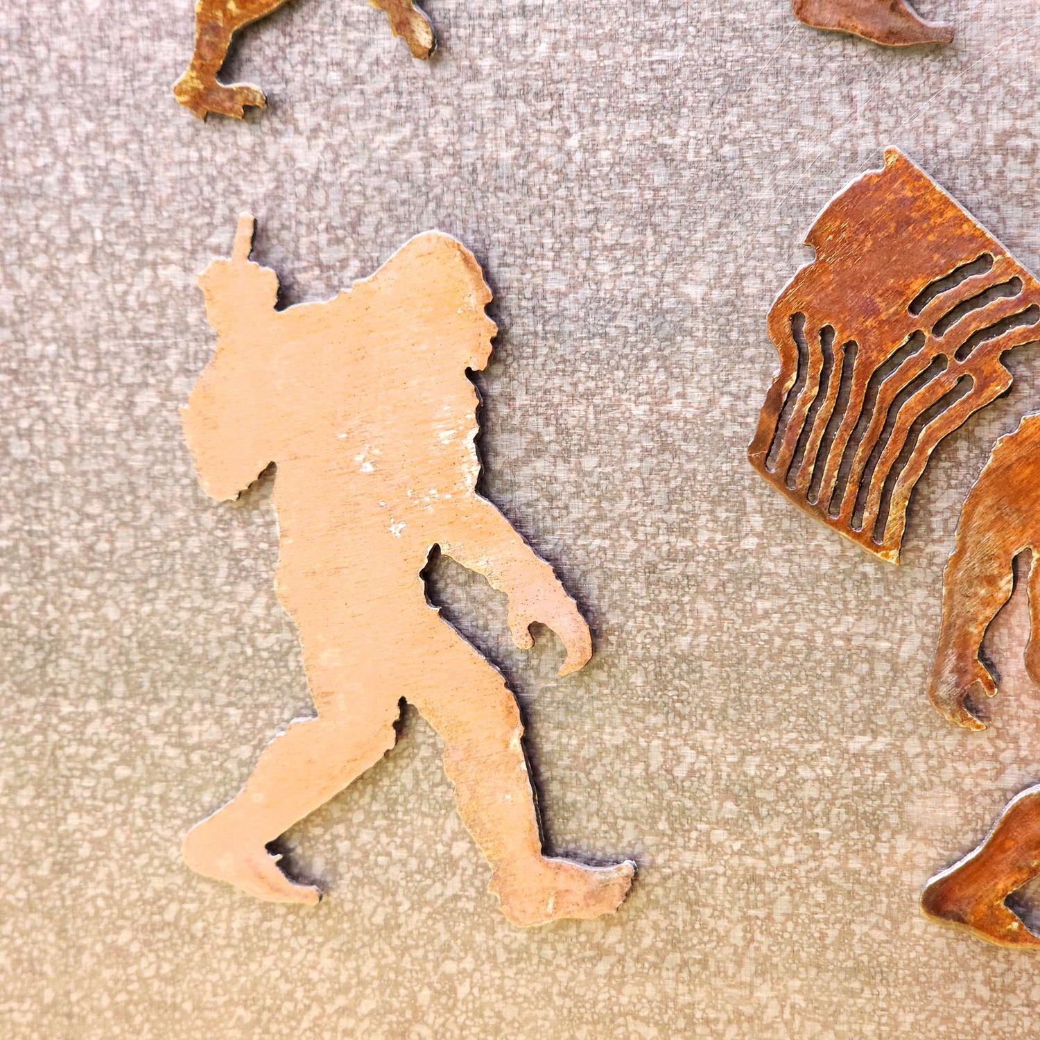 Middle Finger Sasquatch Magnet