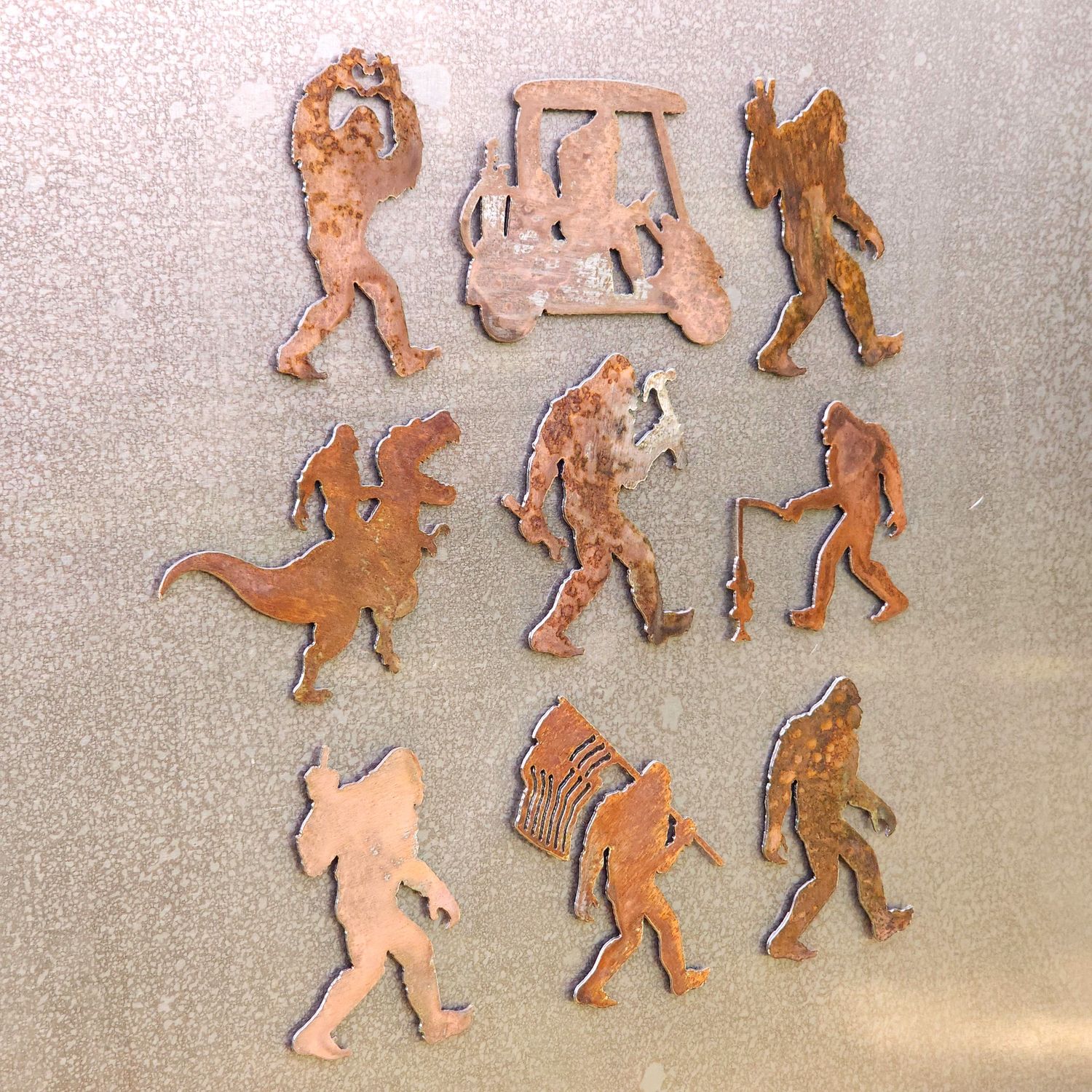 Sasquatch Crew Magnet Set