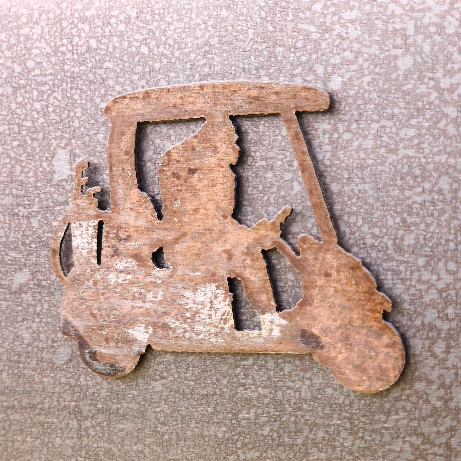Golf Cart Sasquatch Magnet