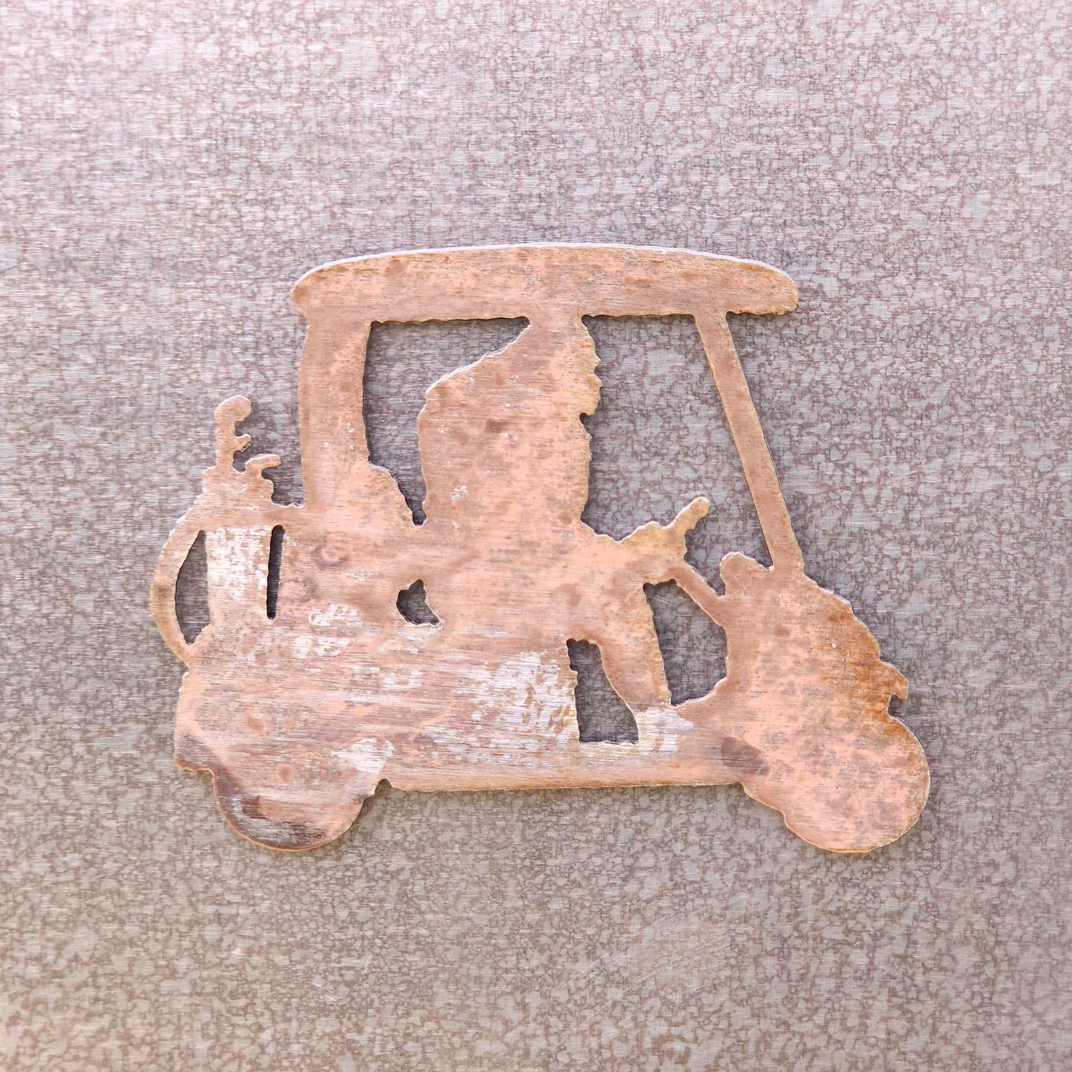 Golf Cart Sasquatch Magnet