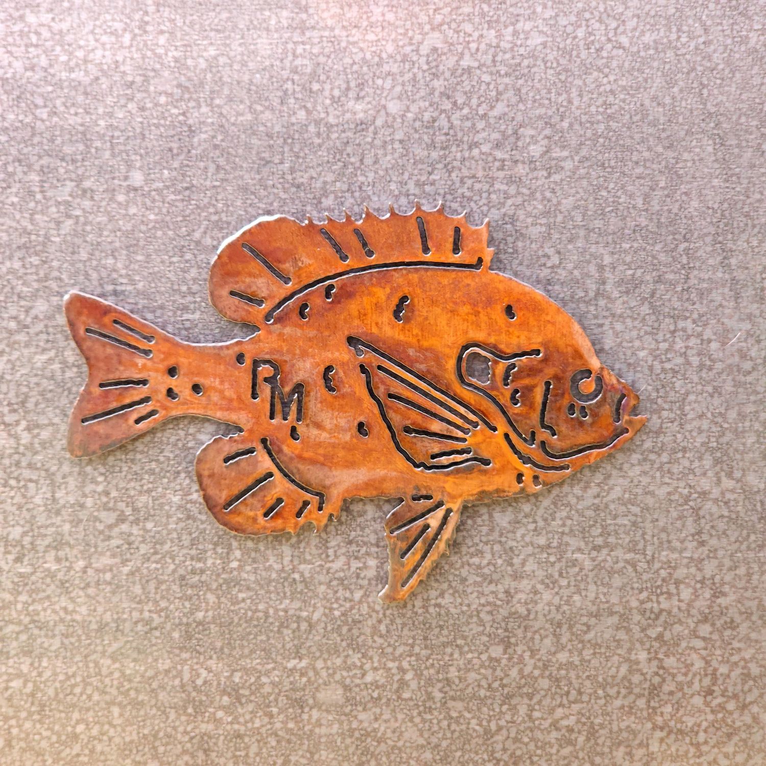 Detailed Sunfish Magnet