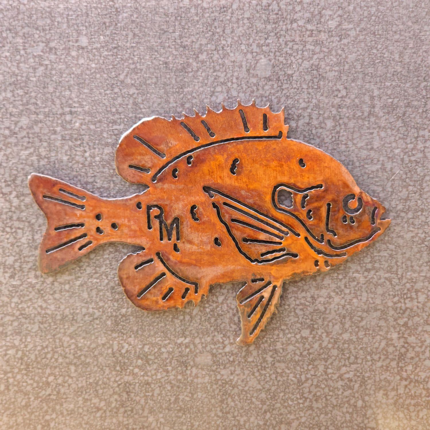 Detailed Sunfish Magnet