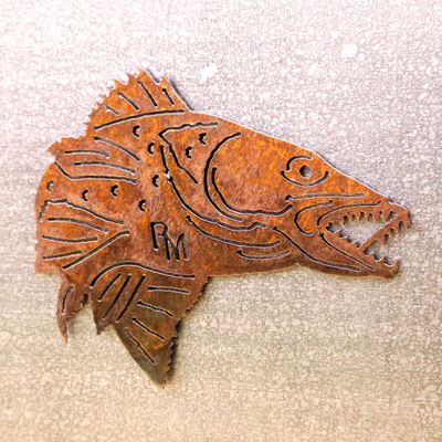Detailed Walleye Magnet
