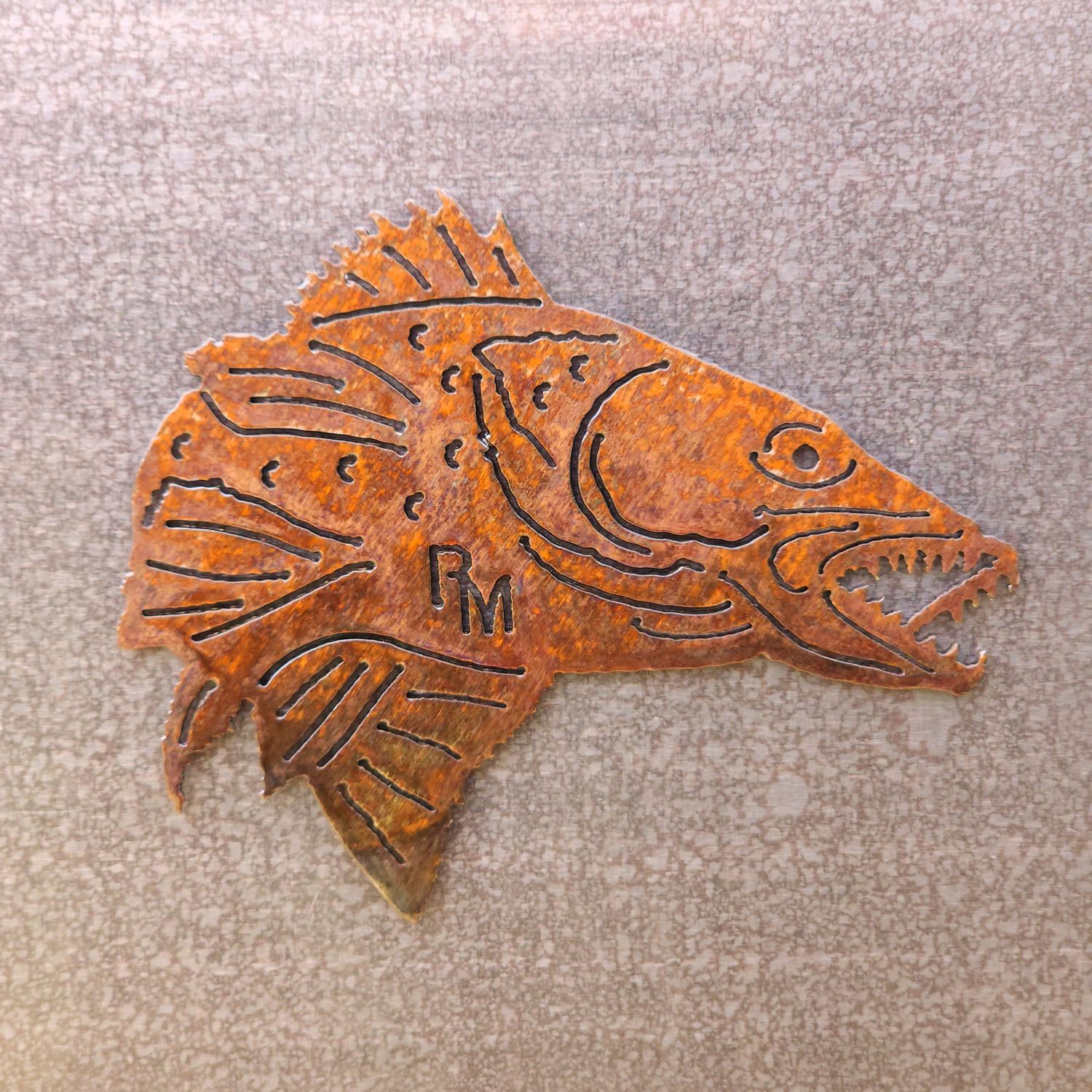 Detailed Walleye Magnet