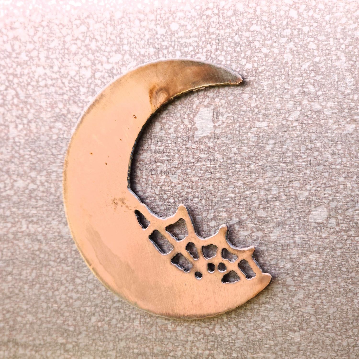 Moon Web Magnet