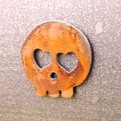 Heart Skull Magnet