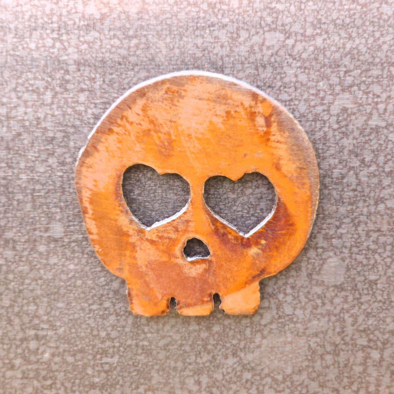 Heart Skull Magnet