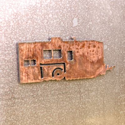 Fish House Magnet