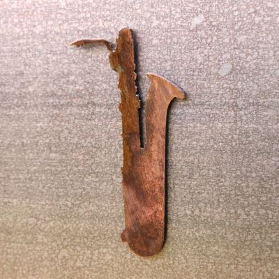Baritone Sax Magnet