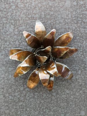 3D Spiky Flower Magnet