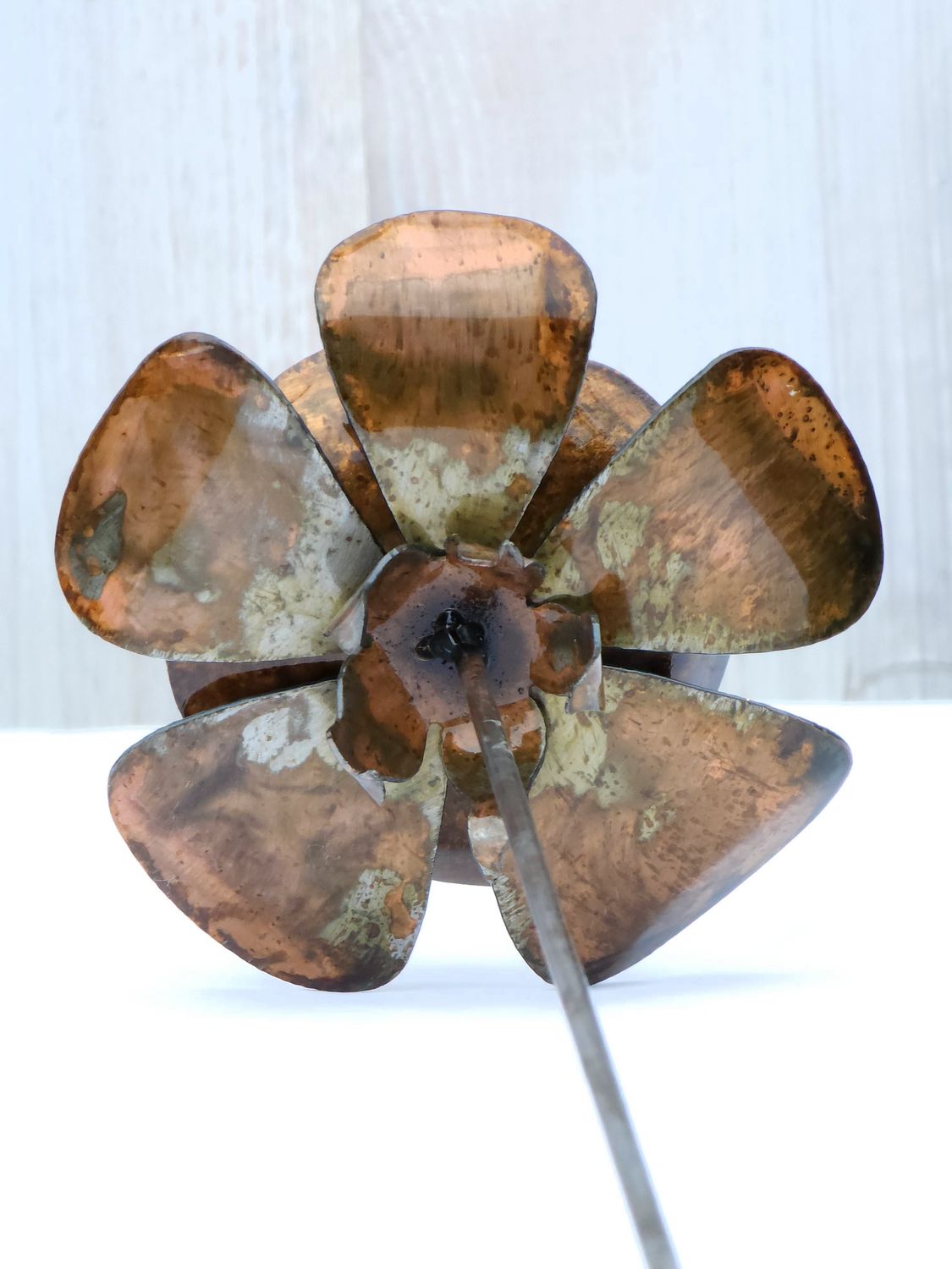 3D Rose Flower Stake