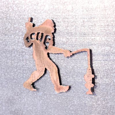 ICOG Middle Finger Yeti Magnet