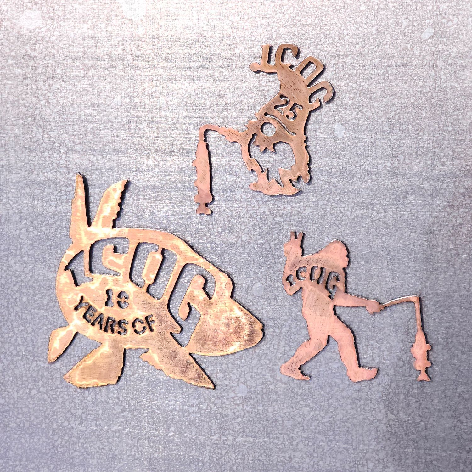 ICOG Middle Finger Yeti Magnet