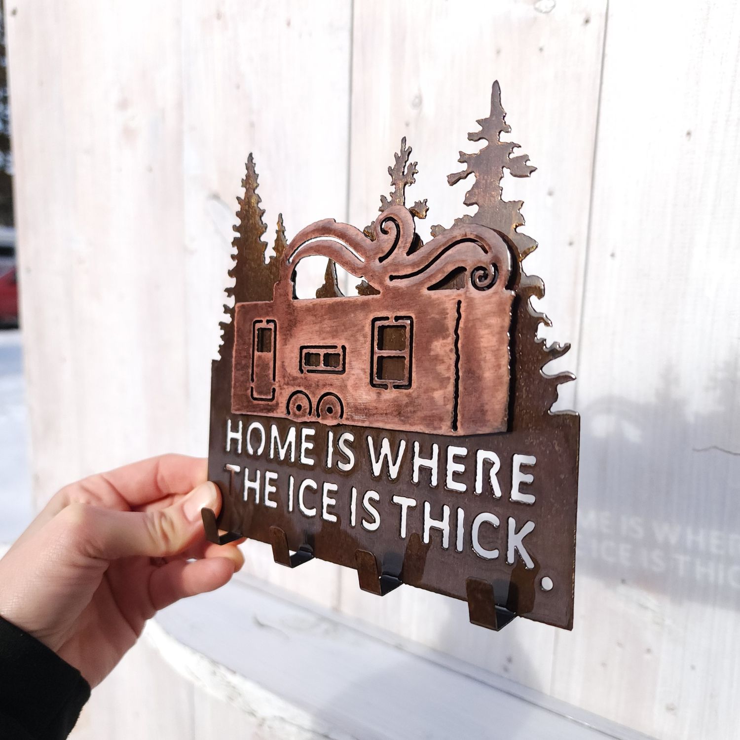 Home is Where The Ice is Thick - Key Hook
