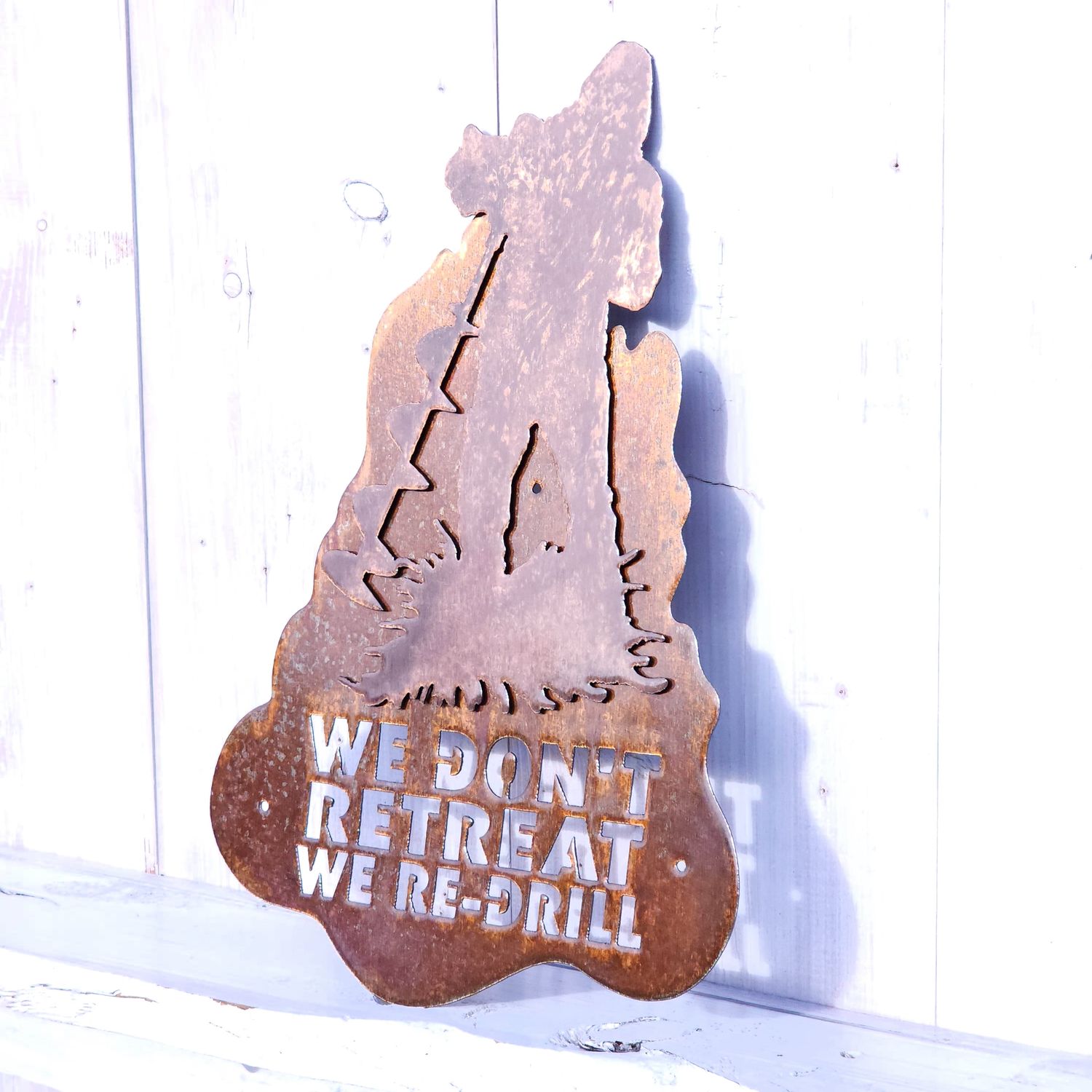 We Don&#39;t Retreat We Re-Drill