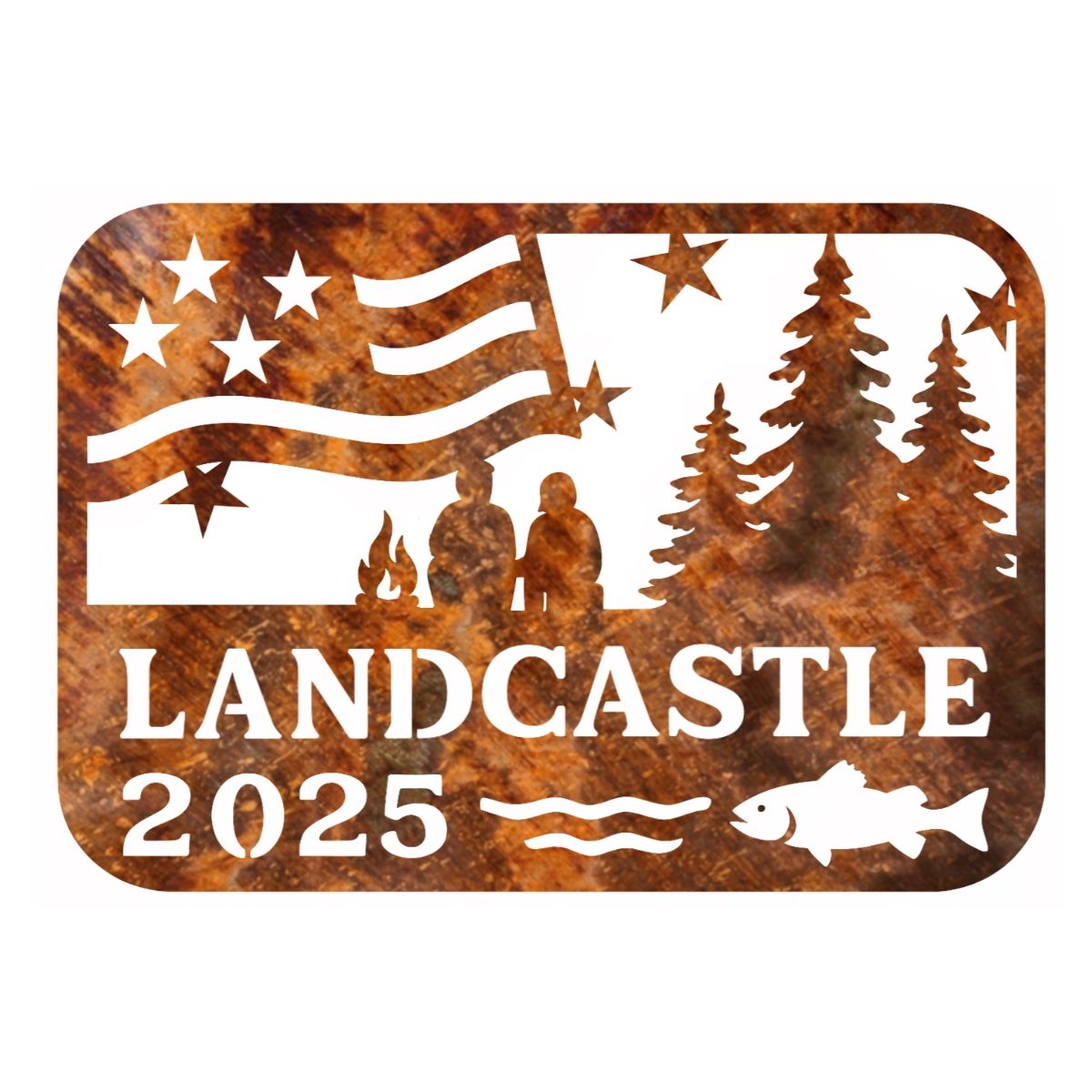 2025 Limited Edition Land Castle Plaque