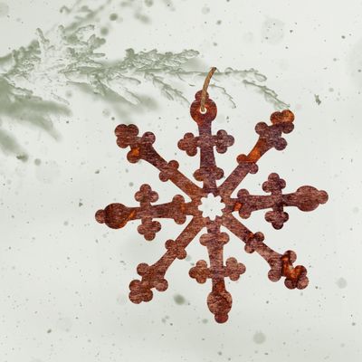Ornate Snowflake Ornament