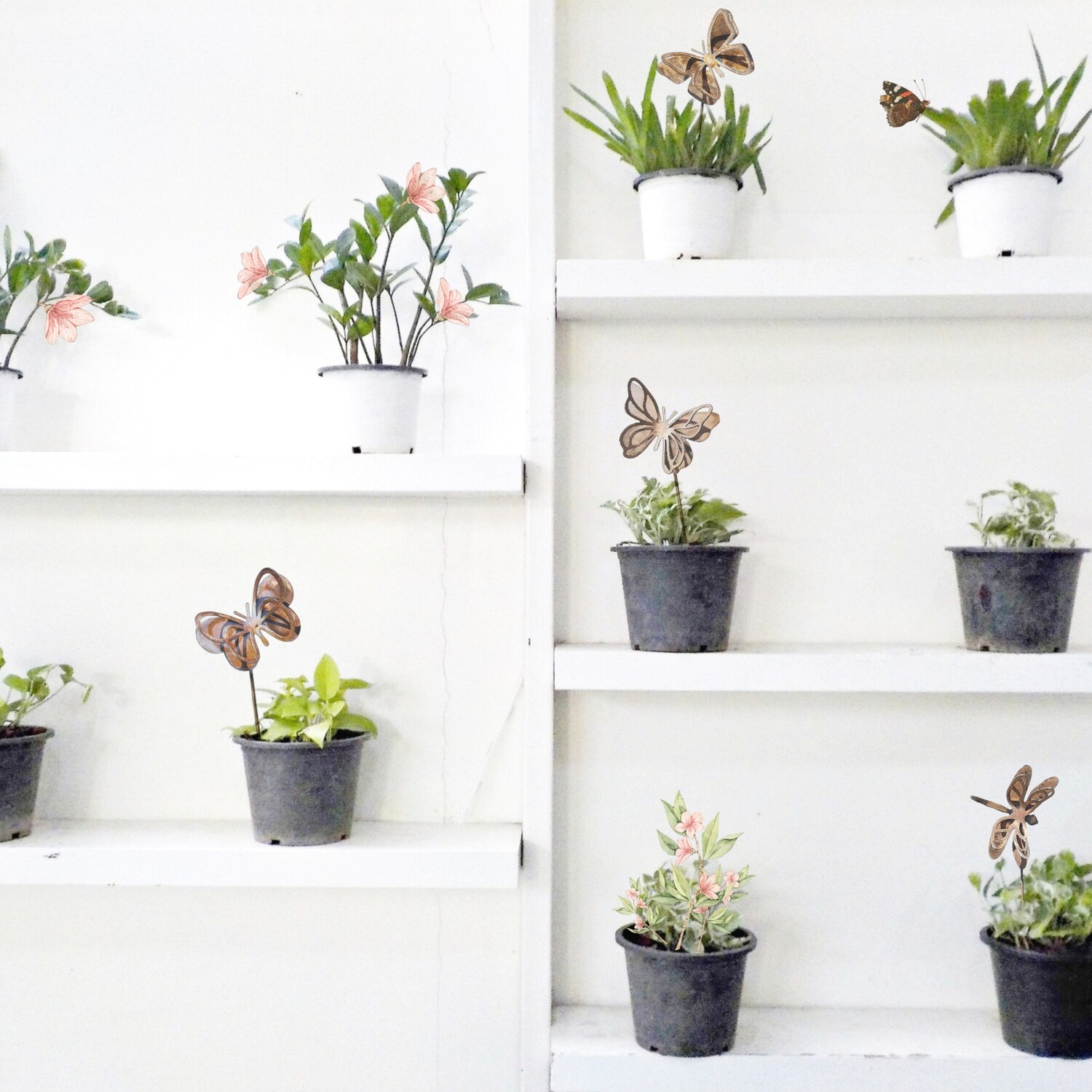 Small Butterfly Stake Set