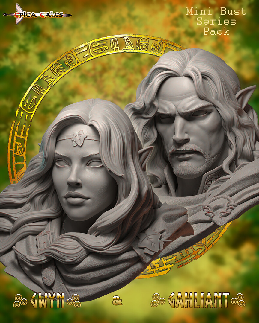 TRAVELERS: GAHLIANT &amp; GWYN Mini Busts Pack