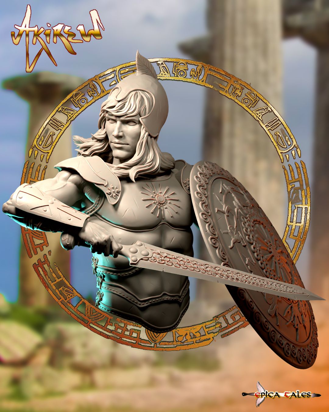 &quot;SWORDS AT SEA&quot; AKIREW BUST