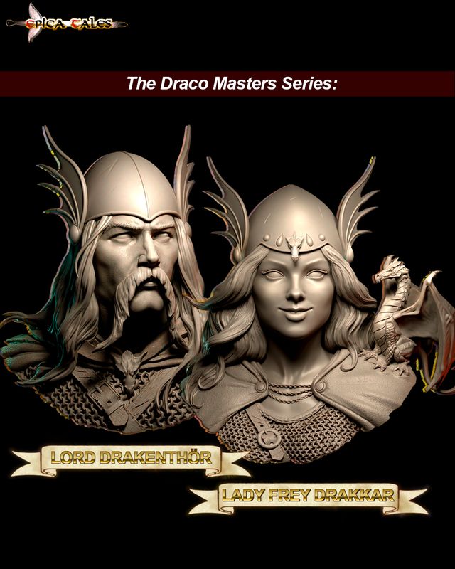 THE DRACO MASTERS SHOW - Mini Busts Pack