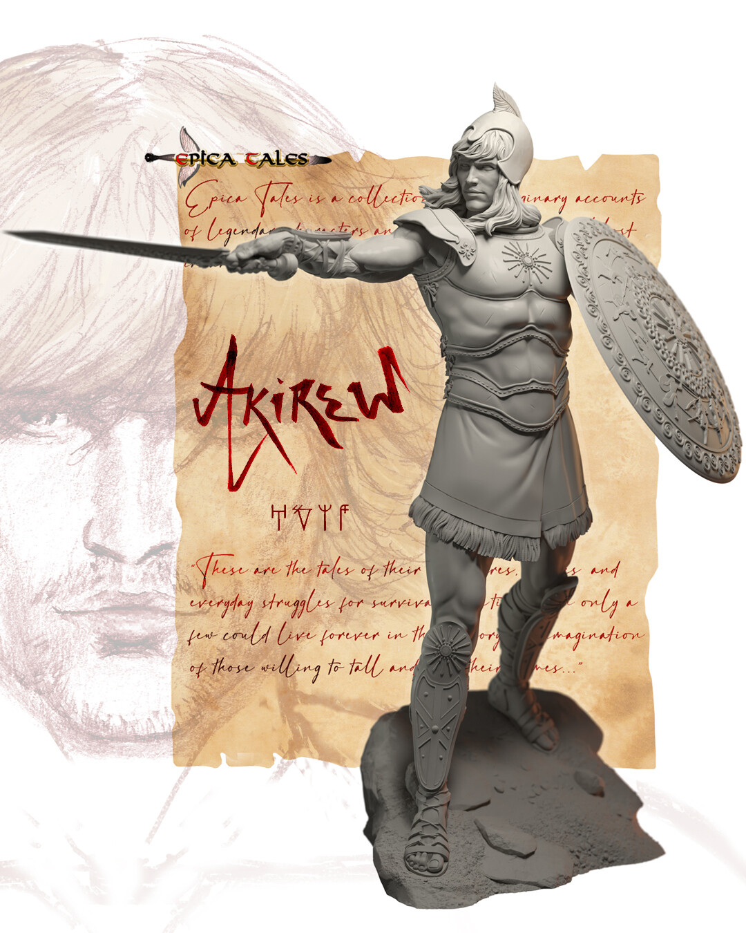 AKIREW - 75mm Figure