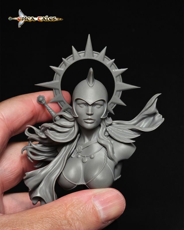 STL- AERINGUNR: "EPIC SUN" Bust