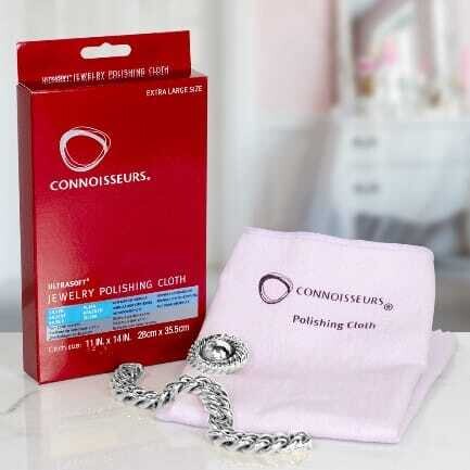 Connoisseurs ​UltraSoft® Silver Polishing Cloth