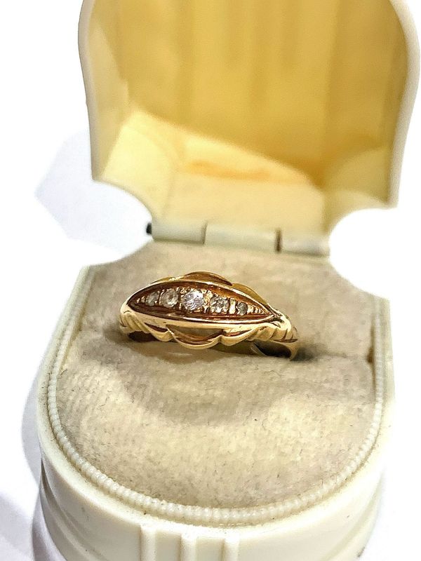 18ct five stone Diamond ring circa 1912
