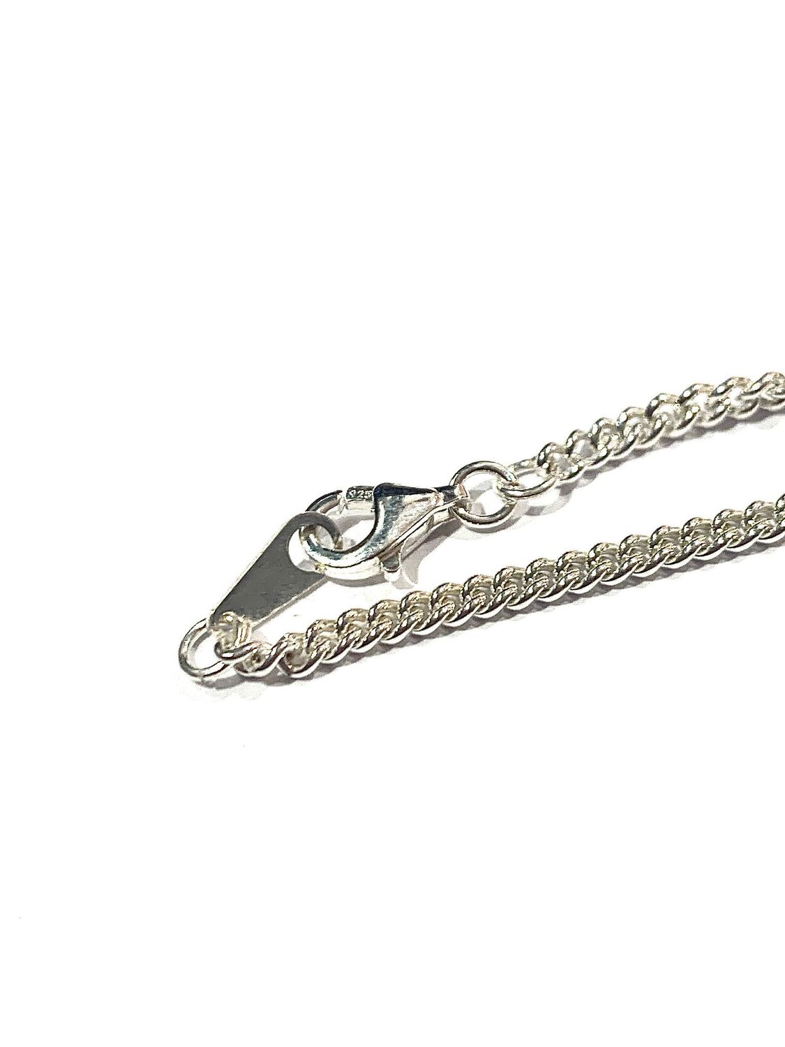 Silver Curb Chain