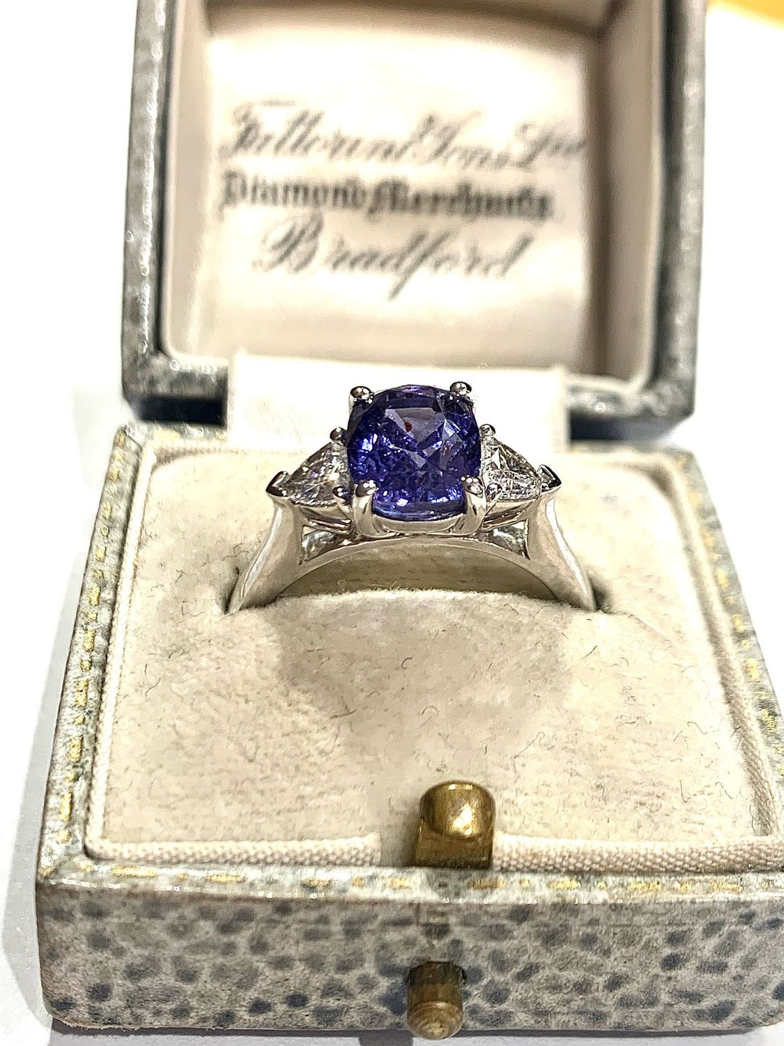 Platinum Sapphire  And Diamond