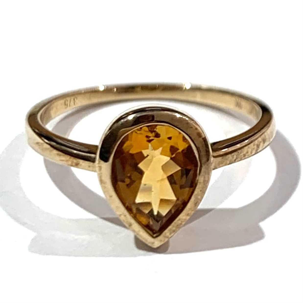 9ct Yellow Gold Citrine Ring