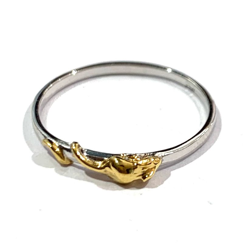 New Silver Gold Plated Mouse Ring