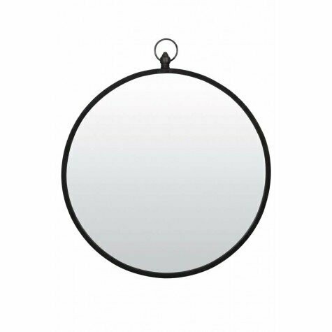 MIRROR Ø62,5X3,5 CM ZINC