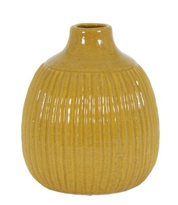 Ocher vase small