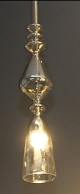 Frizzanta glass pendant light