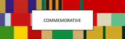 COMMEMORATIVE MEDAL RIBBONS