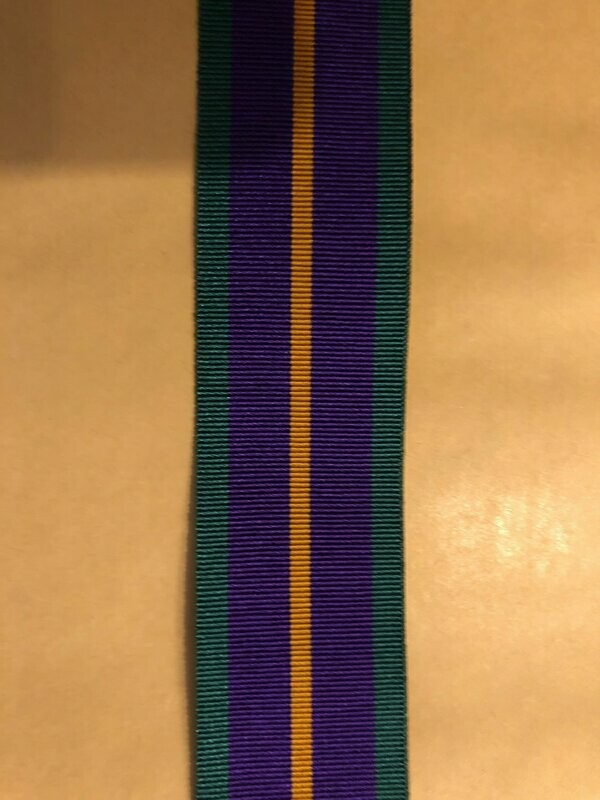 Accumulated Service Full Size Medal Ribbon ACSM 1