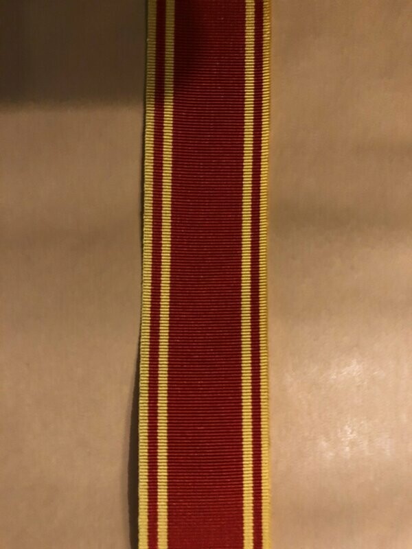 Fire Brigade LSGC Full Size medal Ribbon