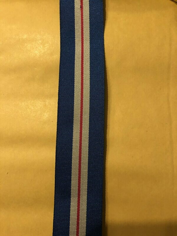 Queens Gallantry Medal Full Size Medal Ribbon