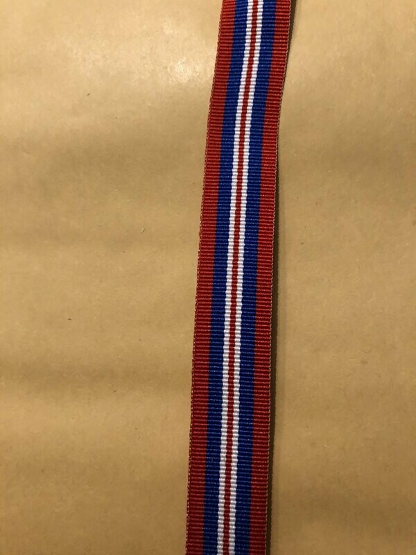 War Medal Miniature Size Medal Ribbon