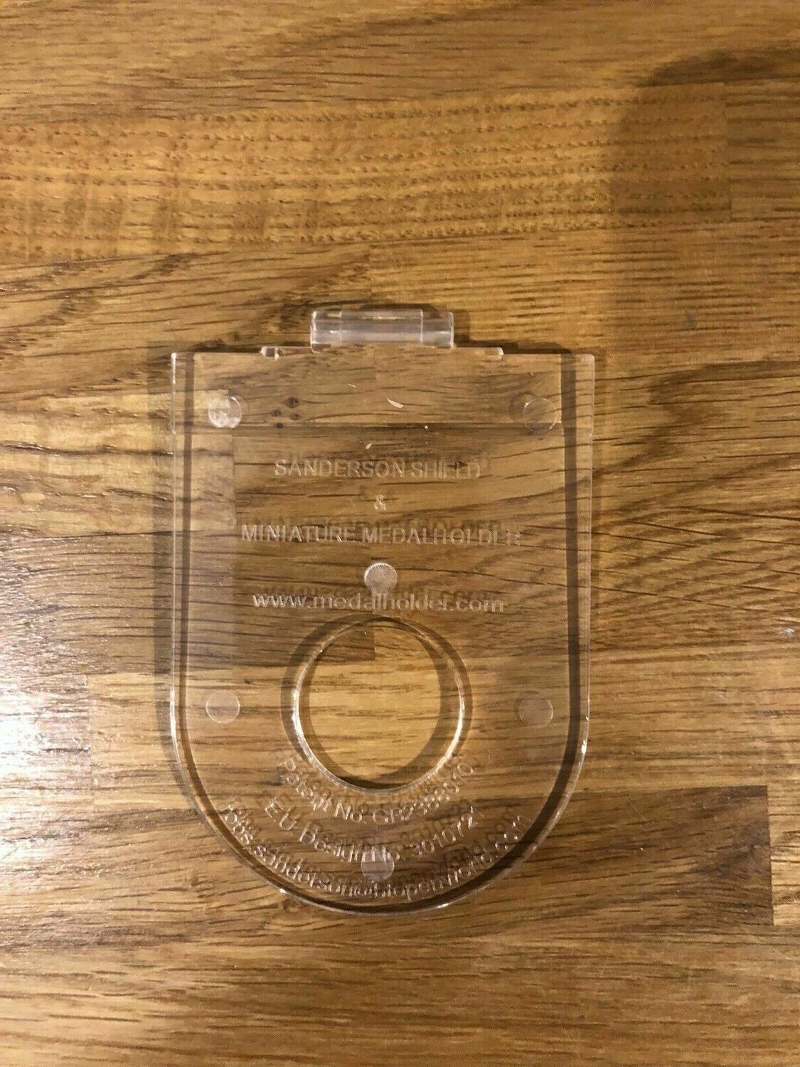 Jacket Medal Holder Miniature Size Medals, Plastic, Army, Military, Blazer
