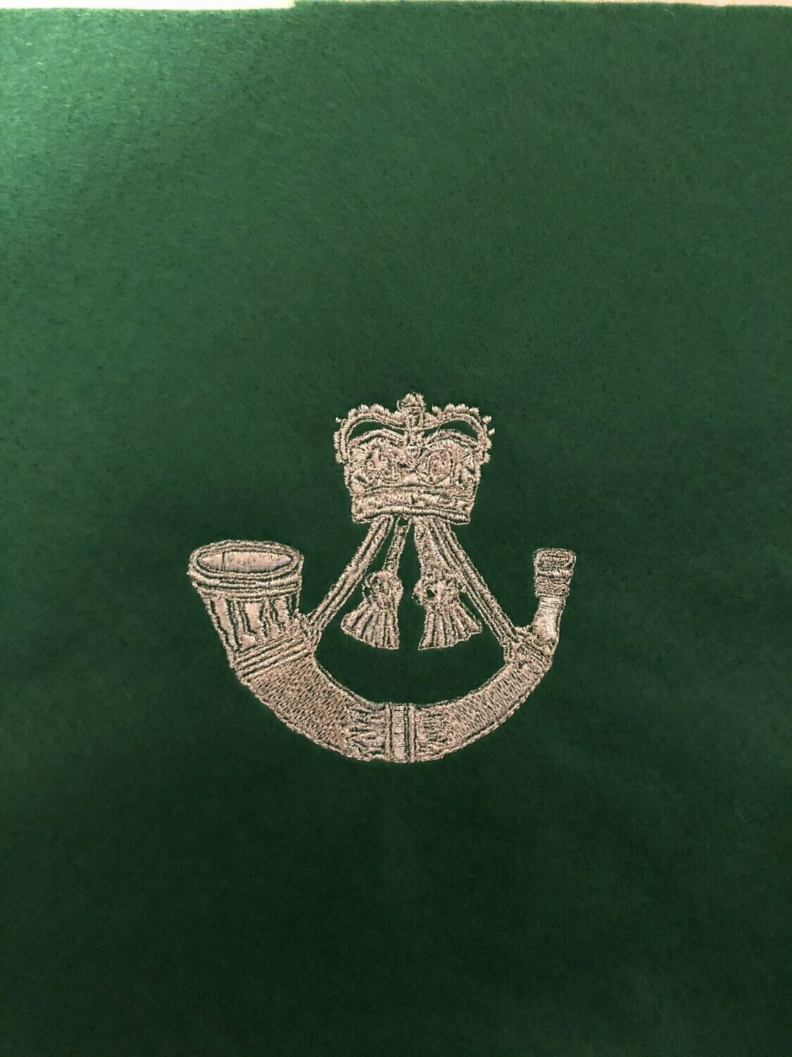 The Rifles Machine Embroidery Badge